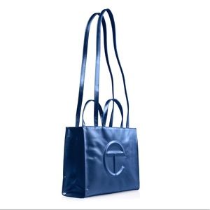 Authentic NWT BAG OF THE YEAR Telfar cobalt Blue Medium Telfar Tote
